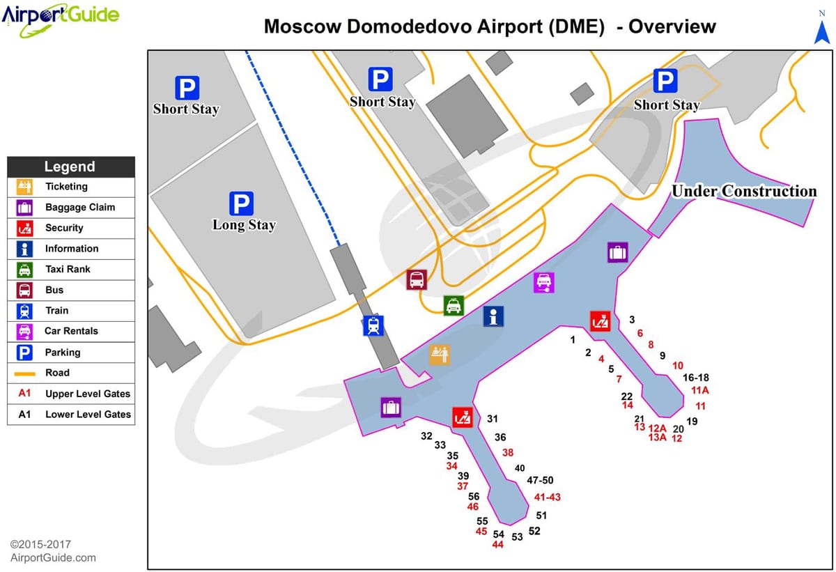 Domodedovo નકશો
