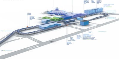 નકશો Vnukovo એરપોર્ટ